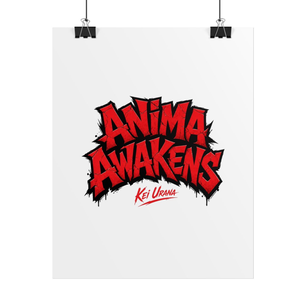Gachiakuta "Anima Awakens" Poster - Gachiakuta official Posters & Wall Art merch