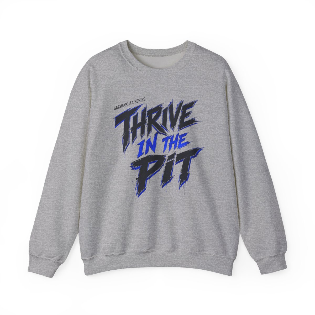 Gachiakuta "Thrive in the Pit" Crewneck — official Gachiakuta Sweatshirts