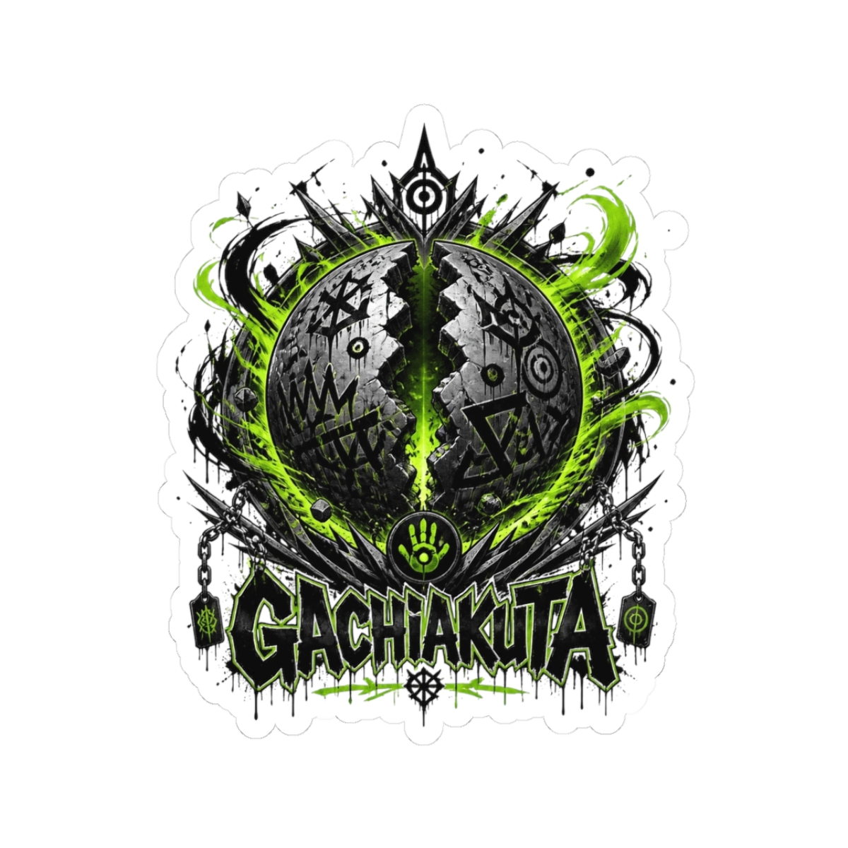 Gachiakuta "Sphere" Sticker - alternate angle 1, merchandise