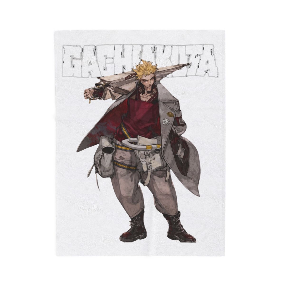Gachiakuta Enjin Blanket — official Gachiakuta Accessories
