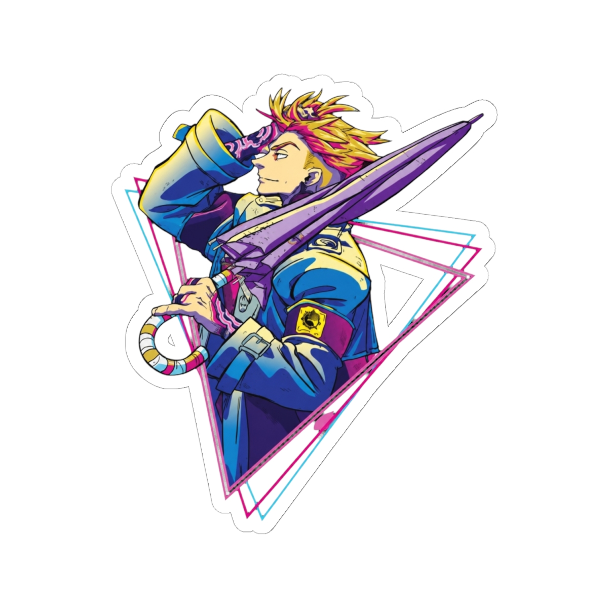 gachiakuta - Enjin Sticker - alternate angle 1, merchandise