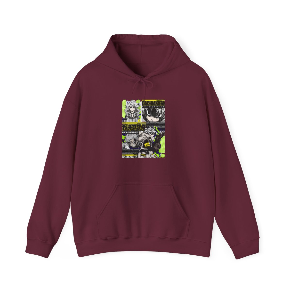 Gachiakuta Rudo Hoodie Rebel Fighter Anime Jumper - alternate angle 5, merchandise